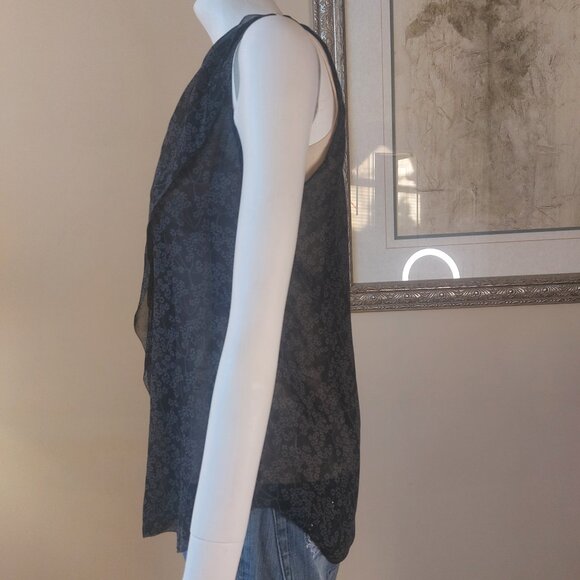 Aritzia Babaton Ainsley Sleeveless Silk Blouse - Picture 3 of 11